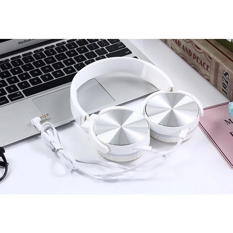 3,5 mm-es vezetékes/vezeték nélküli Bluetooth fejhallgató térhatású hang HiFi sztero számítógépes játékhoz kihangosító fejhallgató mikrofonos fülhallgatóval