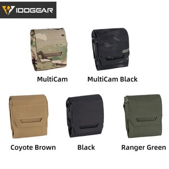 IDOGEAR Tactical Foldable Recycling Bag Dump Pouch MOLLE Drop Pouch Airsoft 3577