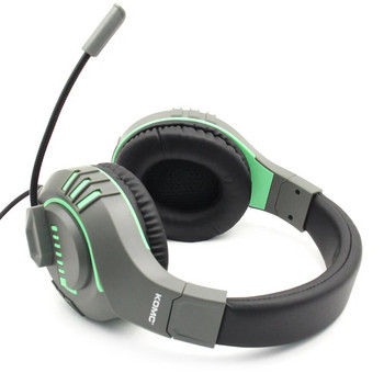 Ακουστικά USB με μικρόφωνο για Η/Υ, Ακουστικά φορητού υπολογιστή πάνω από το αυτί με εν σειρά έλεγχος μικροφώνου ακύρωσης θορύβου