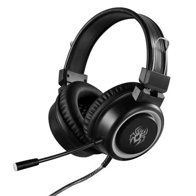 RGB Spēļu Austiņas Spēļu Austiņas Bass Stereo Virs galvas austiņas Casque PC Klēpjdatora Mikrofons Vadu austiņas datoram PS4 Xbo