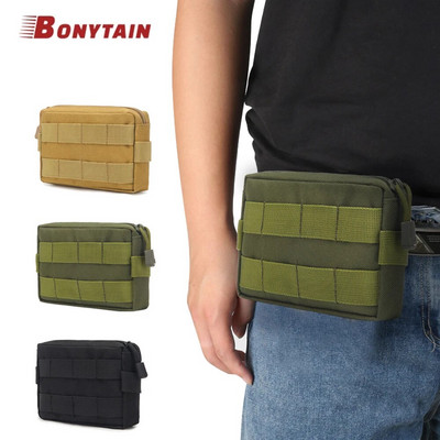 Military Tactical Waist Bag Outdoor Camping Πορτοφόλι αναρρίχησης Πορτοφόλι Fanny Backpack Τσάντα τηλεφώνου Nylon Molle Θήκη για ζώνη μέσης κυνηγιού