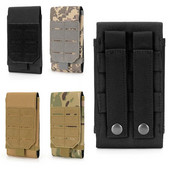 Välitingimustes meeste Molle telefonikott 600D nailonist taktikaline vöökott EDC Tool Fanny Pack Telkimine Jahindus Sõjalised tarvikud Laserkott