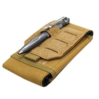 Мъжка чанта за телефон Molle на открито 600D найлонова тактическа чанта за кръста EDC Tool Fanny Pack Къмпинг Лов Военни аксесоари Лазерна чанта