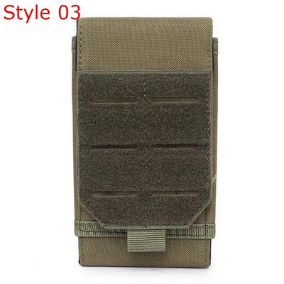 Taktiniai krepšiai Molle maišeliai Karinės aprangos juosmens krepšys Vyriški telefono maišeliai Stovyklavietės Medžioklės priedai Diržas Fanny Pack Armijos EDC paketas