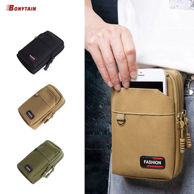 Oxford Cloth EDC Molle Bag Портмоне Outdoor Military Waist Fanny Pack Мъже Жени Телефон Pouch Къмпинг Лов Тактически колан Чанта за кръста