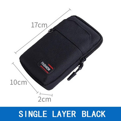 Oxford platnena EDC Molle torba torbica vanjska vojna torba oko struka muška ženska torbica za telefon kampiranje lov taktička torba oko struka