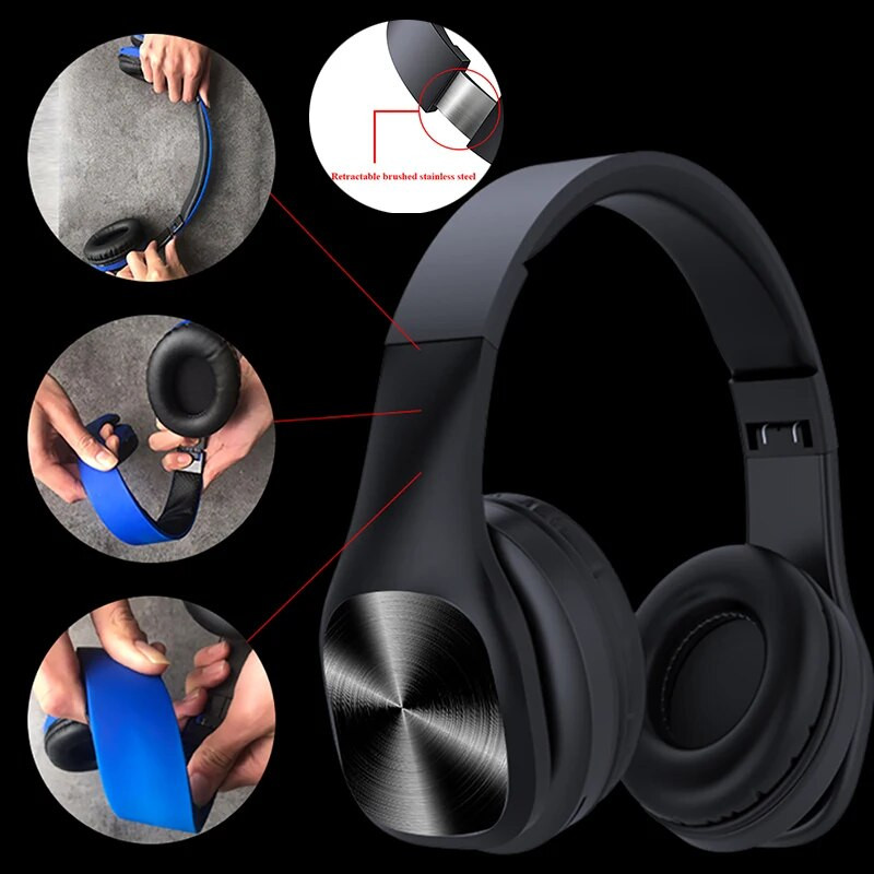 F09 bežične bluetooth slušalice jaki bas sport trčanje mobilni telefon računalne slušalice s mikrofonom pametne slušalice za smanjenje buke