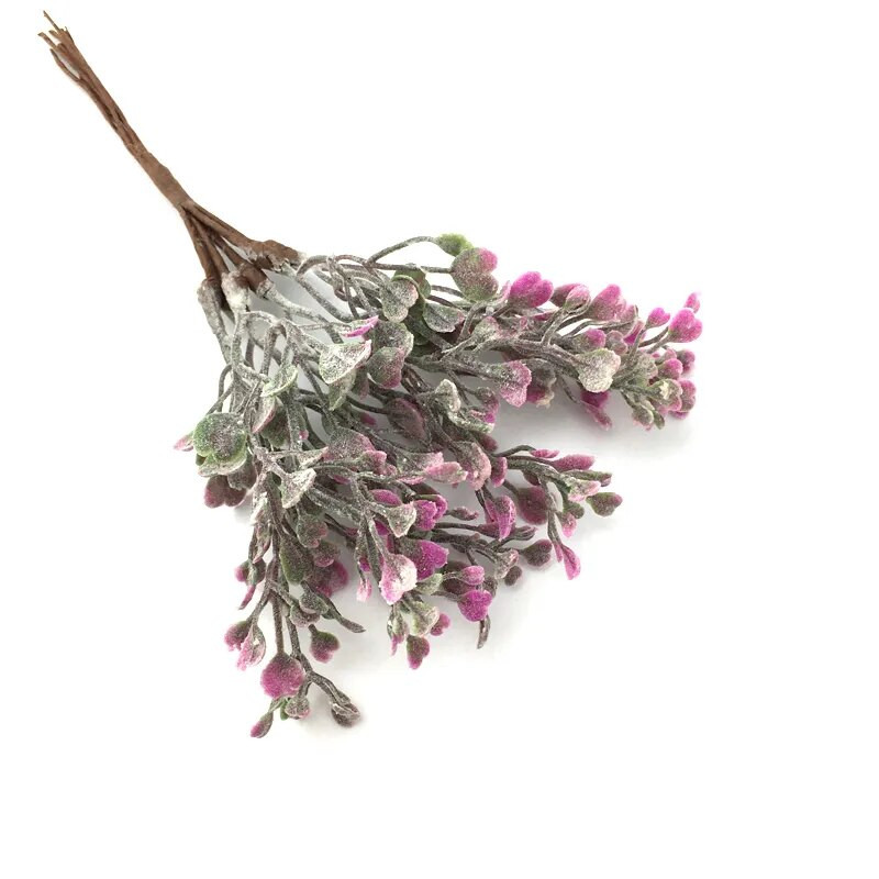 6db/köteg művirág makk levél növény csokor barkácsolj esküvői otthon karácsonyi dekoráció koszorú scrapbook kézműves hamis virág