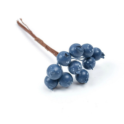 10gb jauns mākslīgais zieds mini Ziemassvētku sarkano ogu pušķis kāzu mājas dekorēšana DIY vainags albuma dāvanu kastīte amatniecība