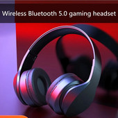 Nove bežične bluetooth slušalice za igrice, prijenosne sklopive glazbene slušalice za smanjenje buke s mikrofonom pogodne za mobilna računala