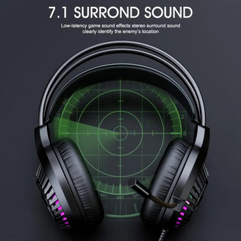 Πανκατευθυντικό Sound-Pick-up Ενσύρματο ακουστικό για υπολογιστή 3,5 mm E-sports Subwoffer χωρίς πρόγραμμα οδήγησης