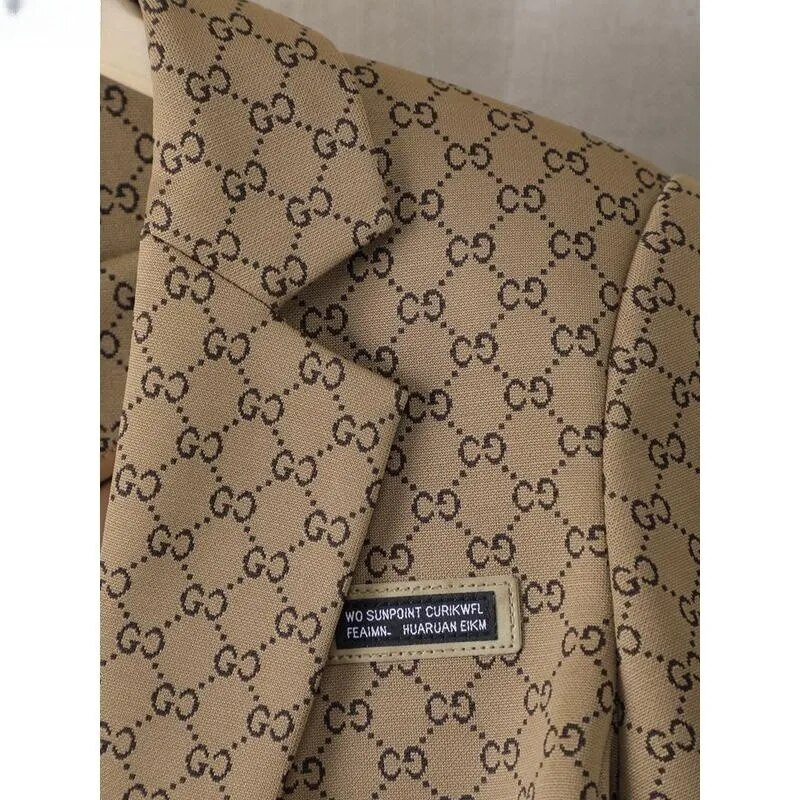 Kaki zimske hlače Kompleti sakoa Ženski poslovni sako Svečana uniforma Uredsko odijelo Jesen Novo Conjuntos De Calça 2-dijelni setovi