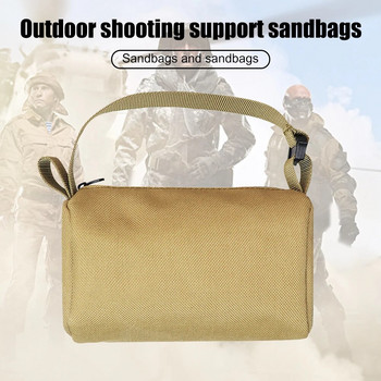 Μπροστινή τσάντα στήριξης σκοποβολής Sniper Target Stand Sandbag Απλήρωτη Μπροστινή Πίσω τσάντα Υπαίθριος οδηγός Κυνηγετικό τουφέκι Στήριγμα Στήριξης Σκοποβολής