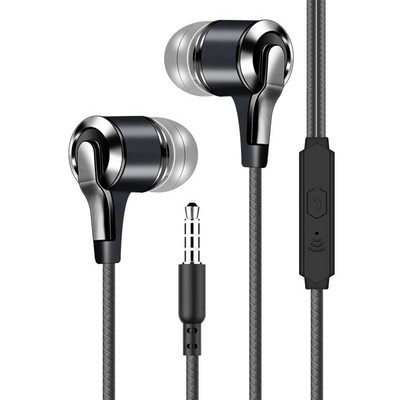 X15 In-Ear Direct Plug Drive-by-Wire Слушалка Компютър Мобилен телефон Спортни игри Слушалки с кабел С микрофон Слушалки