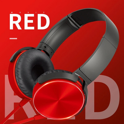 PUJIMAX 3,5 mm žičane slušalice preko uha Bass zvuk Glazba Stereo slušalice Fleksibilne podesive slušalice za PC MP3 telefone