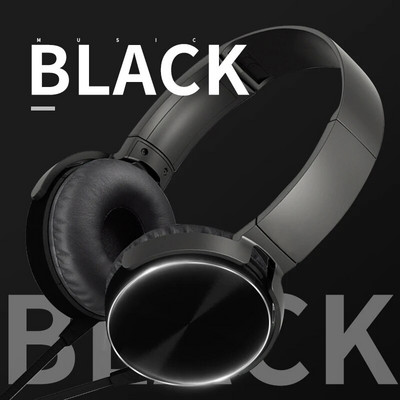 PUJIMAX 3,5 mm žičane slušalice preko uha Bass zvuk Glazba Stereo slušalice Fleksibilne podesive slušalice za PC MP3 telefone