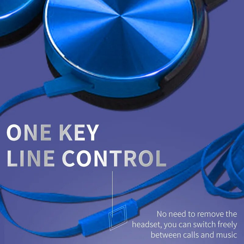 PUJIMAX 3,5 mm žičane slušalice preko uha Bass zvuk Glazba Stereo slušalice Fleksibilne podesive slušalice za PC MP3 telefone