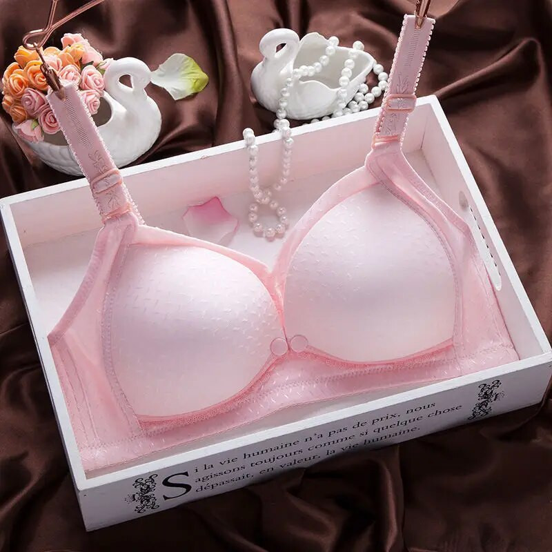 Grudnjak za dojilje Pamučni grudnjak za dojenje Odjeća za trudnice Trudničke grudi za spavanje Donje rublje Grudnjak s otvorenom košaricom