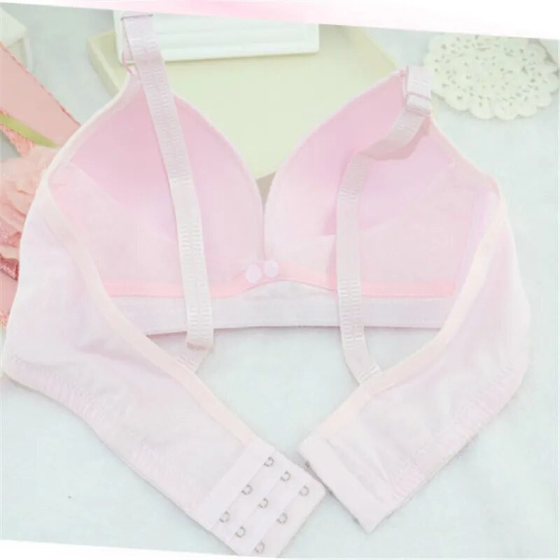 Grudnjak za trudnice i dojilje Pamučni grudnjak s prednjim gumbima za trudnice koje doje donje rublje