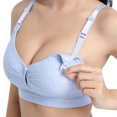 Kokvilnas māsu krūšturis Elpojoši krūšturi zīdīšanai sievietēm Grūtnieču barošanai ar stiepli bez intīmas laktācijas apakšveļa