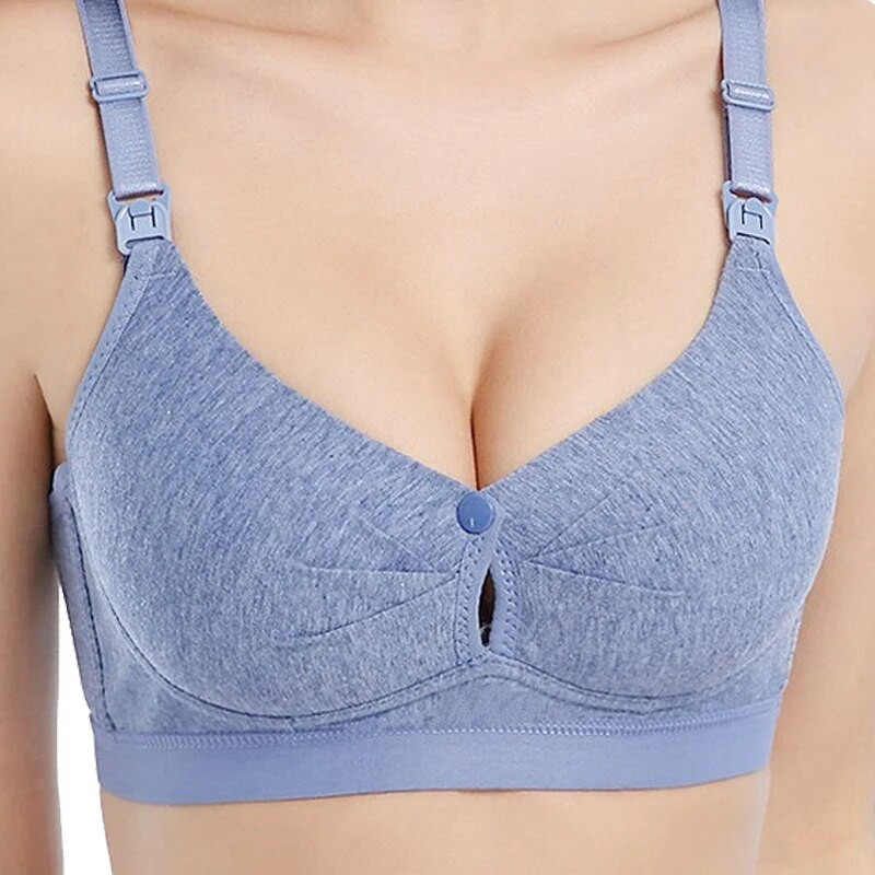 Kokvilnas māsu krūšturis Elpojoši krūšturi zīdīšanai sievietēm Grūtnieču barošanai ar stiepli bez intīmas laktācijas apakšveļa