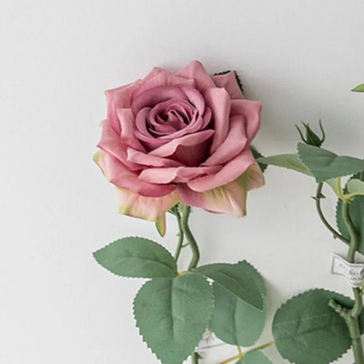 5gab Rudens Lieli Mākslīgie Rožu Ziedi Kāzu Mājas Noformējums Ins Fotogrāfijas Rekvizīti Rotājumi Izkārtojums Rudens zīda viltots augs