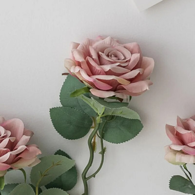 5gab Rudens Lieli Mākslīgie Rožu Ziedi Kāzu Mājas Noformējums Ins Fotogrāfijas Rekvizīti Rotājumi Izkārtojums Rudens zīda viltots augs