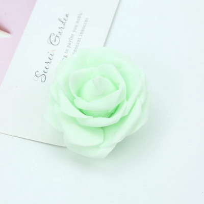 7 CM putuplasta rozes ziedu siena Mājas kāzu dekorēšana līgavu aksesuāri.