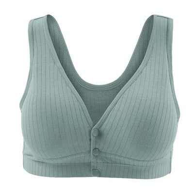 Liemenėlė žindymas Nesmigęs liemenės tipo apatinis trikotažas nėščioms moterims, priekinė sagtis, be plieno žiedo, nėščios moters sportinis įklotas