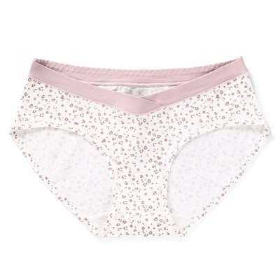 Seksīgas, leoparda apdrukas kokvilnas grūtnieču apakšbikses ar zemu vidukli V Biksītes Apģērbs grūtniecēm Vasaras grūtniecības apakšveļa Apakšveļa