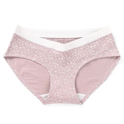 Seksīgas, leoparda apdrukas kokvilnas grūtnieču apakšbikses ar zemu vidukli V Biksītes Apģērbs grūtniecēm Vasaras grūtniecības apakšveļa Apakšveļa