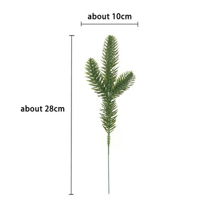 1 iepakojums viltotu Ziemassvētku eglīšu priežu zaru Ziemassvētku ogas Ziemassvētku eglītei DIY vainagu rotājumi Noel galda rotājumi bērniem dāvanas