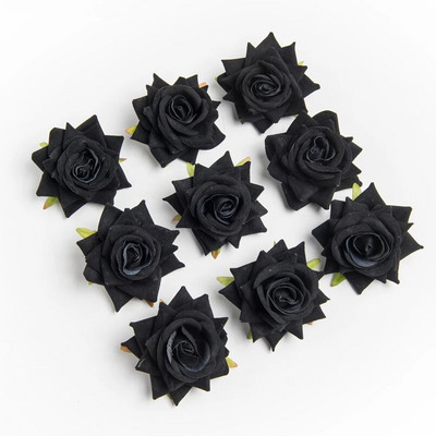 10 tükki Kvaliteetsed flanellroosid Pea Pulmad Scrapbooking Kodukaunistus Pruudi aksessuaarid Kliirens Kunstlilled