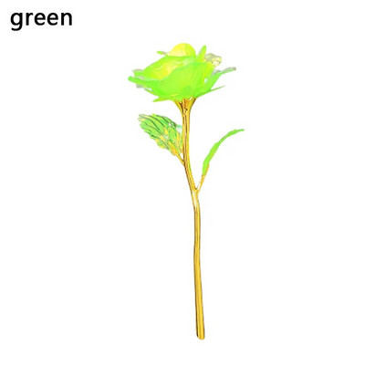 Kreativni dar za Valentinovo 24K folija presvučena ružičastim zlatom Ruža traje vječno Ljubav Svadbeni dekor Zaljubljenik Svjetleće ruže Kreativni dar