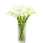 37 cm Calla Lily menyasszonyi esküvői csokor Latex Real Touch virágcsokrok Művirág dekoráció otthoni asztalkert dekorációhoz