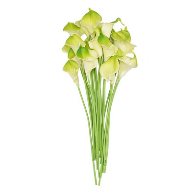 37 cm Calla Lily menyasszonyi esküvői csokor Latex Real Touch virágcsokrok Művirág dekoráció otthoni asztalkert dekorációhoz