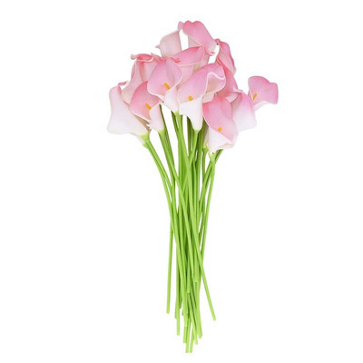 37 cm Calla Lily menyasszonyi esküvői csokor Latex Real Touch virágcsokrok Művirág dekoráció otthoni asztalkert dekorációhoz