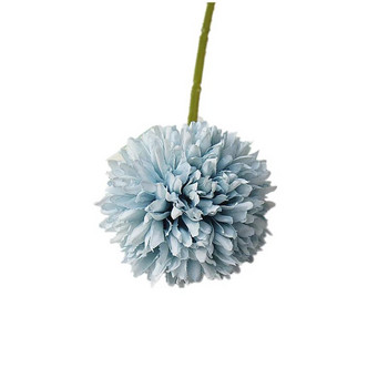 30 см изкуствено цвете глухарче топка хризантема фалшиво цвете всекидневна аранжировка от цветя в саксия сватбена украса