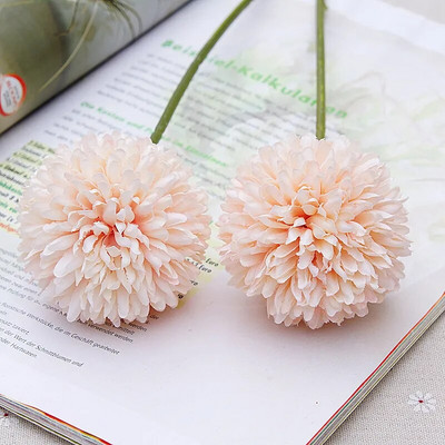 Umjetni cvijet od 30 cm Kugla maslačak Krizantema Lažni cvijet Dnevni boravak Cvjetni aranžman u saksiji Vjenčana dekoracija