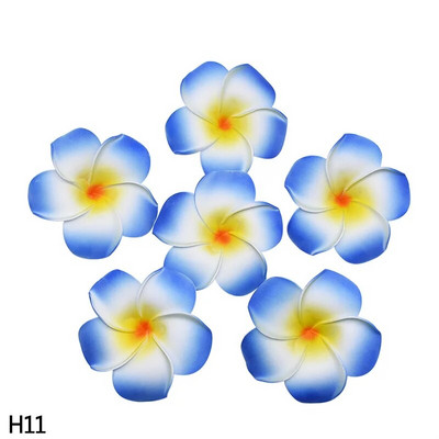 10 komada 5-9 cm Plumeria Hawaiian PE Umjetni cvijet Plumeria DIY Frangipani vijenac Cvijeće za ukrase za vjenčanje