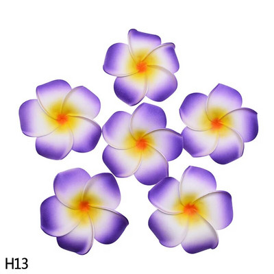 10 komada 5-9 cm Plumeria Hawaiian PE Umjetni cvijet Plumeria DIY Frangipani vijenac Cvijeće za ukrase za vjenčanje