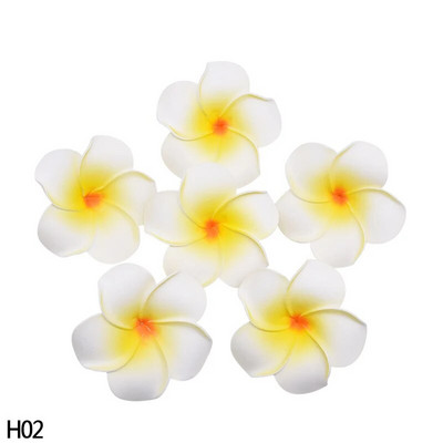 10 komada 5-9 cm Plumeria Hawaiian PE Umjetni cvijet Plumeria DIY Frangipani vijenac Cvijeće za ukrase za vjenčanje