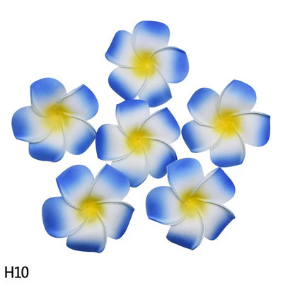 10 komada 5-9 cm Plumeria Hawaiian PE Umjetni cvijet Plumeria DIY Frangipani vijenac Cvijeće za ukrase za vjenčanje