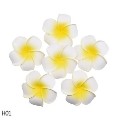 10 komada 5-9 cm Plumeria Hawaiian PE Umjetni cvijet Plumeria DIY Frangipani vijenac Cvijeće za ukrase za vjenčanje