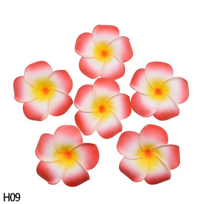 10 komada 5-9 cm Plumeria Hawaiian PE Umjetni cvijet Plumeria DIY Frangipani vijenac Cvijeće za ukrase za vjenčanje