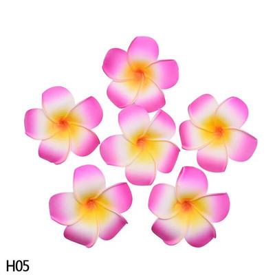 10 komada 5-9 cm Plumeria Hawaiian PE Umjetni cvijet Plumeria DIY Frangipani vijenac Cvijeće za ukrase za vjenčanje