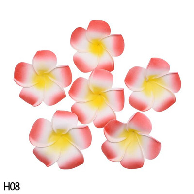 10 komada 5-9 cm Plumeria Hawaiian PE Umjetni cvijet Plumeria DIY Frangipani vijenac Cvijeće za ukrase za vjenčanje