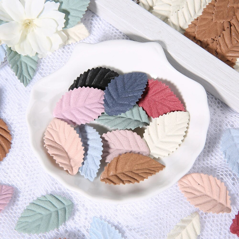 50/100kom Lišće drveća Umjetno lišće cvijeća za kućnu dekoraciju vjenčanja 2022. Jesenski vijenac Garland Dekoracija oznaka DIY dodaci