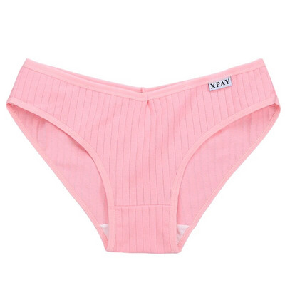 Ženske gaćice Mekane pamučne prugaste Ženske gaćice Jednobojne gaćice za djevojčice Seksi žensko donje rublje Udobno donje rublje L-4XL