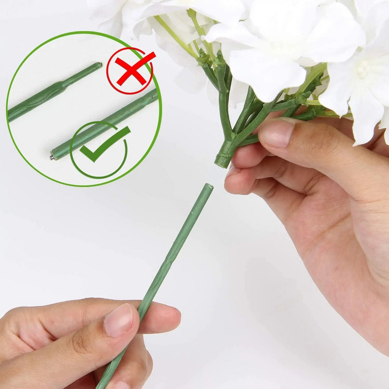 5 iepakojumi 54 galviņas zīda hortenzijas galvas mākslīgo ziedu galva ar kātiem mājas kāzu līgavas dušas dzimšanas dienas ballītes dekorēšanai